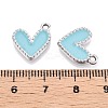 Rack Plating Alloy Enamel Charms LS-ENAM-N056-343P-E-3