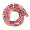 Natural Strawberry Quartz Beads Strands G-L657-D02-01-3