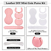 Leather DIY Mini Coin Purse Kit DIY-TA0004-90D-2