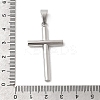 304 Stainless Steel Pendants STAS-G378-05P-3