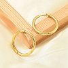 PVD Vacuum Plating 304 Stainless Steel Huggie Hoop Earrings for Women X-EJEW-F280-07H-G-1