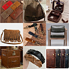 Rectangle PU Leather Fabric AJEW-WH0089-52A-04-5