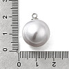 ABS Plastic Imitation Pearl Pendants FIND-H052-01I-02P-2