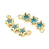 Brass & Glass Pendants KK-CBA6A75-54G-10-2
