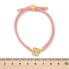 Adjustable Nylon Cord Bracelets BJEW-C096-01G-05-5