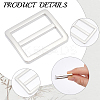 10Pcs Alloy Rectangle Buckles FIND-CY0001-97P-6