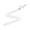 304 Stainless Steel Cable Chains Necklace for Men Women LS-NJEW-N050-A03-R12-3