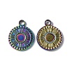 Ion Plating(IP) 304 Stainless Steel Pendant Cabochon Settings STAS-I694-03MC-1
