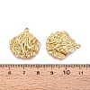 304 Stainless Steel Shell Shaped Pendants STAS-T067-28G-3