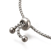 Non-Tarnish 304 Stainless Steel Box Chain Slider Bracelets LS-BJEW-M233-05P-3