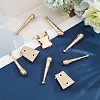 3Pcs Iron Bolo Tie Slide Clasps FIND-ANB0003-18LG-5