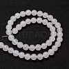 Natural White Agate Bead Strands X-G-G880-03-6mm-2