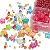24 Style Round Glass Seed Beads SEED-YW0001-65-5