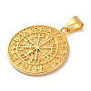304 Stainless Steel Pendants STAS-U021-01G-2