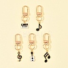 5Pcs Alloy Enamel Pendant Decorations HJEW-FS00035-02-7