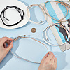 4 Pairs 4 Colors Imitation Leather Shoelace Bands FIND-DR0001-14-4