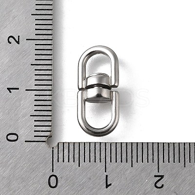 304 Stainless Steel Swivel Clasps STAS-U051-03D-P-1