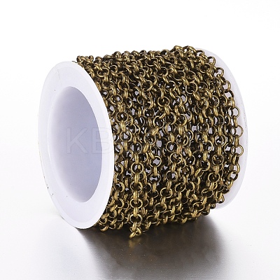 Brass Rolo Chains X-CHC-S008-002B-AB-1