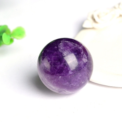 Natural Amethyst Crystal Ball PW-WG45537-01-1