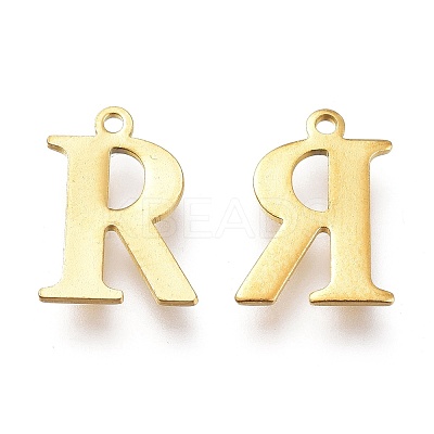 PVD Vacuum Plating  304 Stainless Steel Charms STAS-H112-R-G-1