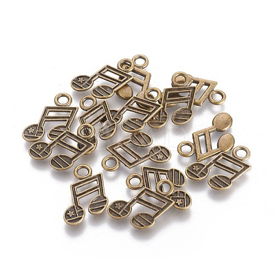 Tibetan Style Alloy Pendants TIBEP-22644-AB-NR-1