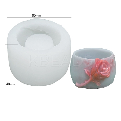 Potted Succulent DIY Food Grade Silicone Mold PW-WG17181-02-1