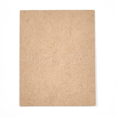 Kraft Paper Couple Bracelets Display Cards CDIS-T004-12-1