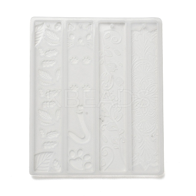 Rectangle DIY Bookmark Silicone Molds X1-DIY-G113-01B-1