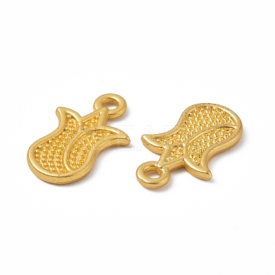 Rack Plating Alloy Charms PALLOY-I215-21G-1