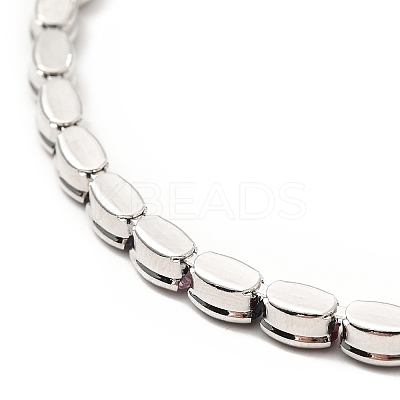 Adjustable Rack Plating Brass Cubic Zirconia & Box Chain Bracelets BJEW-A132-23P-1