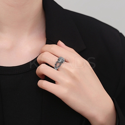 Brass Cuff Rings for Women Men PW-WG105B4-01-1