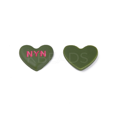 Acrylic Enamel Cabochons KY-N015-208D-1