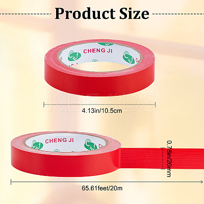 PE & Gauze Adhesive Tapes for Fixing Carpet AJEW-WH0136-54A-01-1
