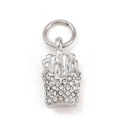 304 Stainless Steel Rhinestone Pendants LS-STAS-I365-01P-01-1