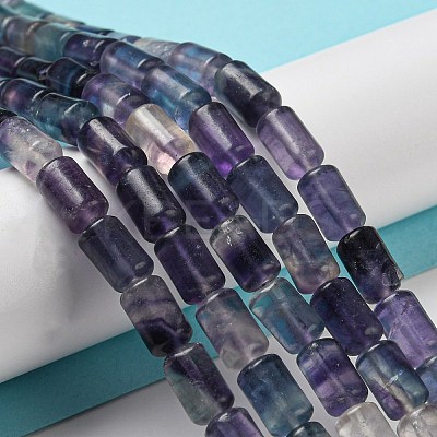 Natural Fluorite Beads Strands G-M420-E08-03-1