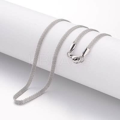 Non-Tarnish 304 Stainless Steel Necklace LS-MAK-K004-04P-1