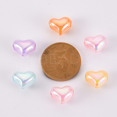 Imitation Jelly Acrylic Beads TACR-S154-43E-1