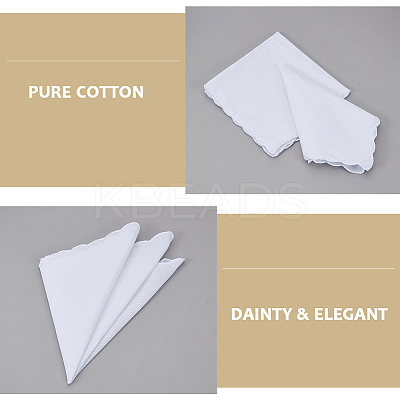 Cotton Linen Handkerchiefs for Women AJEW-WH20097-048-1
