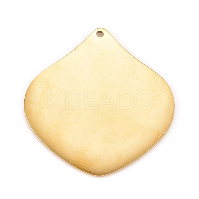 304 Stainless Steel Pendants STAS-L238-090A-G-1