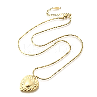 Ion Plating(IP) 304 Stainless Steel Pendant Necklace NJEW-K255-12G-1