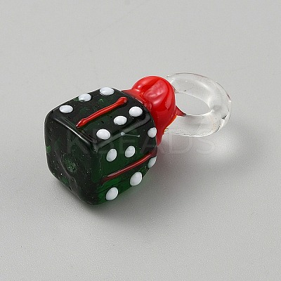Christmas Glass Pendants GLAA-CJC0019-06A-1