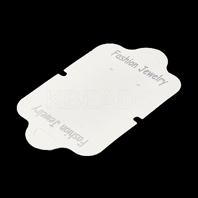 Fold Over Paper Jewelry Display Cards CDIS-M005-12-1