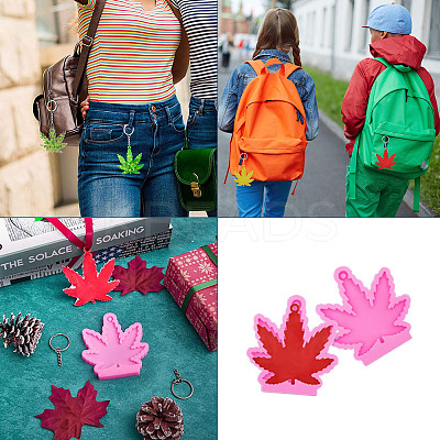 DIY Silicone Keychain Making Molds DIY-TA0008-56-1