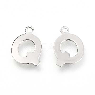 Non-Tarnish 201 Stainless Steel Charms X-STAS-C021-06P-Q-1