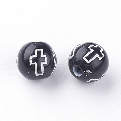 Craft Style Acrylic Beads SACR-Q187-23-1