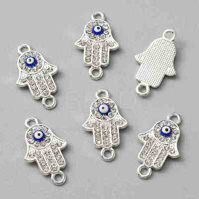 Alloy Rhinestone Pendants FIND-WH0147-30S-1