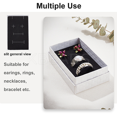 Cardboard Jewelry Boxes CBOX-WH0003-32-1