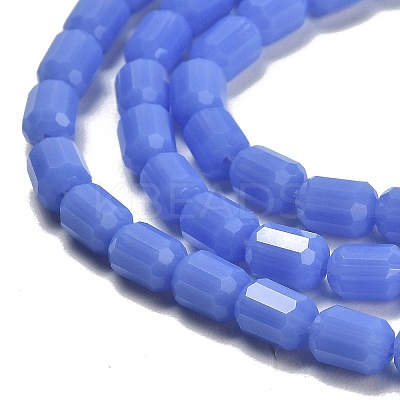 Opaque Glass Beads Strands GLAA-G112-04A-1