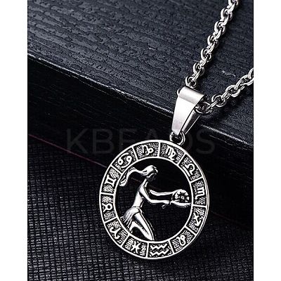 Non-Tarnish Stainless Steel Pendants PW-WG33219-08-1