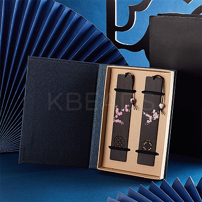 Rectangle Wood Bookmark OFST-WH0002-19-1